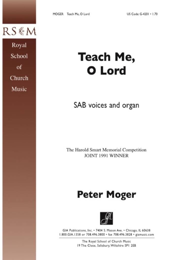 Teach Me, O Lord